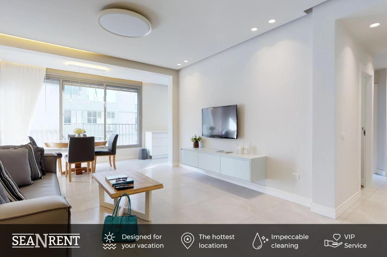Spacious Family 4Bd Apt By Sea N' Rent Tel Aviv Exteriör bild